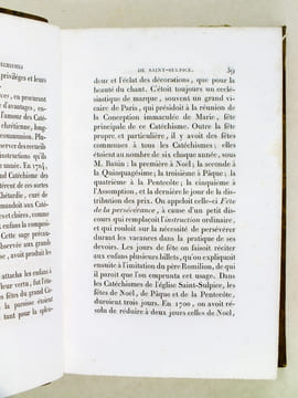 Histoire des Catéchismes de Saint-Sulpice [ Edition originale ]. ANONYME ; [ FAILLON, Etienne-Michel ]