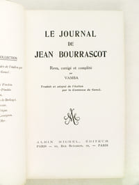 Le Journal de Jean Bourrascot.