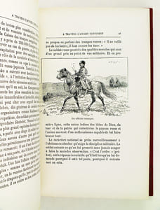 Les Cosaques de l'Ukraine (A travers l'ancien Continent) [Contient : ] Les cosaques de l'Ukraine et les Zaporogues - Les Cosaques du Don et de l'Oural - Les pêcheurs du Volga à Astrakan - Le Paysan bulgare - Un bandit bulgare dans les Balkans - Un hospice à Constantinople - La foire aux filles en Hongrie - Les puritaines de l'Arabie : un drame chez les Wahabites - Les Afghans chez eux - Les sociétés secrètes en Chine - Moeurs des pêcheurs chinois : un mariage sur l'eau - Mendiants garnisaires en Chine - La chasse au sanglier en Algérie - La cérémonie du Hid-el-Kbir au Maroc