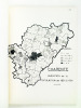 [ Lot de 2 volumes relatifs au recensement ou à la démographie de la Charente ] Population par Commune de 1821 à 1954. Département de la Charente [ ...