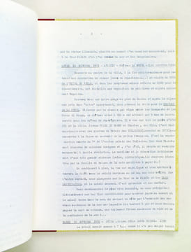 Journal de Bord Voyage en Corse : 6 octobre - 23 octobre 1971. Anonyme ; [ LACROIX, Mme C. ]