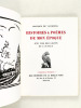 Histoires & Poèmes de mon Epoque, avec cinq bois gravés de l'auteur [ Edition originale - Livre dédicacé par l'auteur ]. DE VLAMINCK, Maurice