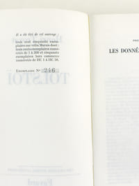 Tolstoï [ Edition originale ]
