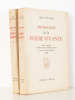 Anthologie de la poésie vivante ( 2 tomes - complet ). SYLVAIRE, Jean ; ALBE, Maurice (ill.) ; RAYNAL, Didier (ill.)