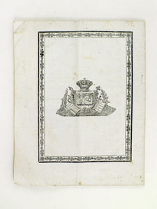 Faculté de Droit de Toulouse. Acte Public pour la Licence, qui sera soutenu par M. Bole, d'Albi, département du Tarn, le 3 juin 1826 [ Droit romain - Code civil : Du Mariage - Du consentement - Procédure civile - Code de Commerce : Des Faillites. De la cession des biens ]