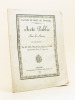Faculté de Droit de Toulouse. Acte Public pour la Licence, qui sera soutenu par M. Bole, d'Albi, département du Tarn, le 3 juin 1826 [ Droit romain - ...
