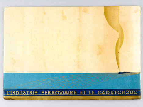 L'industrie ferroviaire et le caoutchouc.. Collectif ; Société anonyme des pneumatiques Dunlop ; DE PAWLOWSKI, G.