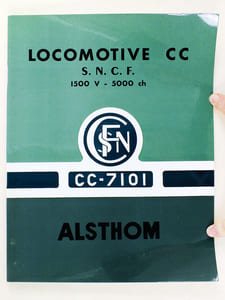 Locomotives CC  S.N.C.F. 1500 V - 5000 ch.