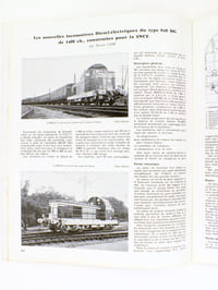 Chemins de Fer - Revue de l'Association Française des Amis des Chemins de Fer ( AFAC ) - année 1959 complète (6 numéros sur 6) : n° 214, 215, 216, 217, 218, 219