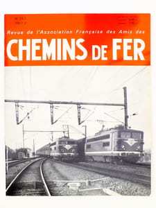 Chemins de Fer - Revue de l'Association Française des Amis des Chemins de Fer ( AFAC ) - année 1967 complète (6 numéros sur 6) : n° 262, 263, 264, 265, 266, 267