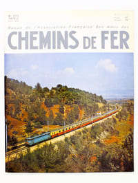 Chemins de Fer - Revue de l'Association Française des Amis des Chemins de Fer ( AFAC ) - année 1975 complète (6 numéros sur 6) : n° 310, 311, 312, 313, 314, 315