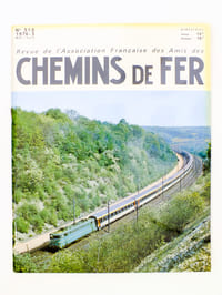 Chemins de Fer - Revue de l'Association Française des Amis des Chemins de Fer ( AFAC ) - année 1976 complète (6 numéros sur 6) : n° 316, 317, 318, 319, 320, 321