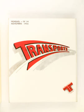 Transports Rail - Route - Air - Eau. Revue mensuelle illustrée [ Lot de 12 numéros ] N° 3 : 1er décembre 1934 - N° 8 : Mai 1935 - N°10 : Juillet 1935 ...