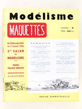 [ Revue ] Modélisme. Train. Bateau. Avion. Automobile. Architecture. Paysage. Plan. Relief. Jouet scientifique. Maquettes. Modèles réduits. [ Lot de  ...