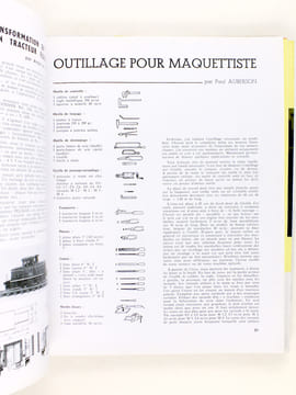 [ Revue ] Modélisme. Train. Bateau. Avion. Automobile. Architecture. Paysage. Plan. Relief. Jouet scientifique. Maquettes. Modèles réduits. [ Lot de  ...
