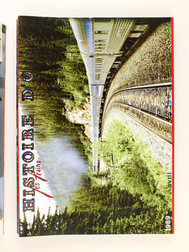 Histoires d'O. Les Trains [ Lot de 33 numéros du n° 1 de décembre 1983 au  n° 34 d'octobre 1990 sauf le numéro 29 ] Bulletin de liaison des amateurs ...
