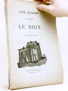 En voyage. Le Rhin. Dessins de Victor Hugo. HUGO, Victor