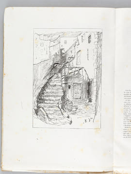 En voyage. Le Rhin. Dessins de Victor Hugo. HUGO, Victor