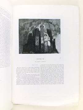 En voyage. Le Rhin. Dessins de Victor Hugo. HUGO, Victor