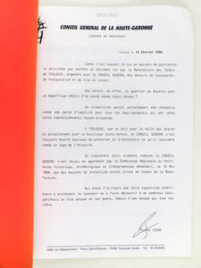La Manufacture des Tabacs. Pourquoi la sauvegarder ? Catalogue réalisé par l'Association pour la Sauvegarde de la Manufacture des Tabacs [ Manufacture des Tabacs de Toulouse ]