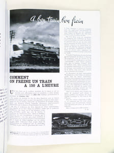 Rails de France. La Vie du Rail. Numéro Spécial Mars 1937 Revue des Grands Réseaux de Chemins de Fer Français. [ Contient : Préface d'Henry-Gréard ; Abel Bonnard : Au Seuil du départ ;  Francis de Miomandre : On prépare votre train ; Charles Fabry : Les coulisses  d'une gare ; A. Caquot : Muscles d'acier ; Daniel-Rops : Voyage avec le mécanicien ; Lucie Delarue-Mardrus : Ceux qui vous attendent ]