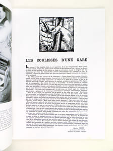 Rails de France. La Vie du Rail. Numéro Spécial Mars 1937 Revue des Grands Réseaux de Chemins de Fer Français. [ Contient : Préface d'Henry-Gréard ; Abel Bonnard : Au Seuil du départ ;  Francis de Miomandre : On prépare votre train ; Charles Fabry : Les coulisses  d'une gare ; A. Caquot : Muscles d'acier ; Daniel-Rops : Voyage avec le mécanicien ; Lucie Delarue-Mardrus : Ceux qui vous attendent ]
