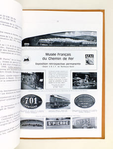 Musée Français du Chemin de Fer. Exposition transitoire de Mulhouse-Nord. Catalogue