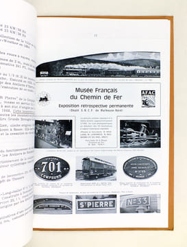 Musée Français du Chemin de Fer. Exposition transitoire de Mulhouse-Nord. Catalogue. Association du Musée Français du Chemin de Fer