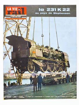 La Vie du Rail [ lot de 8 numéros avec des articles relatifs au train à vapeur en Grande-Bretagne ] : n° 1658 vapeurs galloises (septembre 1978) ; n° ...
