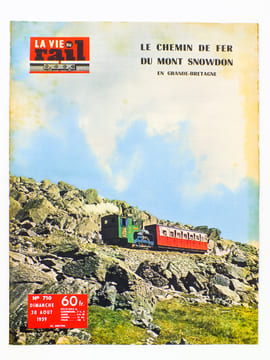 La Vie du Rail [ lot de 8 numéros avec des articles relatifs au train à vapeur en Grande-Bretagne ] : n° 1658 vapeurs galloises (septembre 1978) ; n° ...