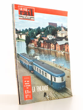 La Vie du Rail [ lot de 3 numéros avec des articles relatifs aux chemins de fer en Finlande ] : n° 864 la Finlande (septembre 1962) ; n° 1281 En ...