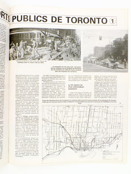 La Vie du Rail [ lot de 9 numéros avec des articles relatifs aux chemins de fer et transports sur rail au Canada ] : n° 694 extension du rail au ...