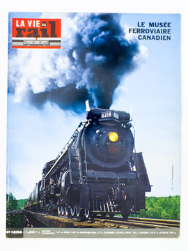 La Vie du Rail [ lot de 9 numéros avec des articles relatifs aux chemins de fer et transports sur rail au Canada ] : n° 694 extension du rail au ...