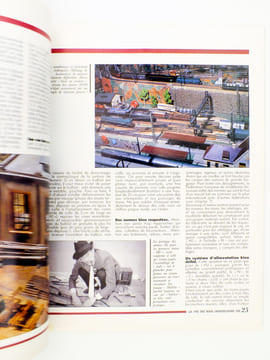 La Vie du Rail [ lot de numéros avec des 8 articles relatifs au modélisme ferroviaire ] : n° 1659 des gares pour Beaubourg (septembre 1978) ; n° 1674 ...