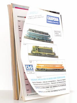 La Vie du Rail [ lot de numéros avec des 8 articles relatifs au modélisme ferroviaire ] : n° 1659 des gares pour Beaubourg (septembre 1978) ; n° 1674 ...