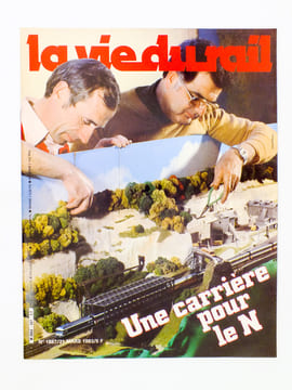 La Vie du Rail [ lot de numéros avec des 8 articles relatifs au modélisme ferroviaire ] : n° 1659 des gares pour Beaubourg (septembre 1978) ; n° 1674 ...