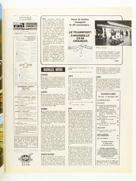 La Vie du Rail [ lot de 10 numéros avec des articles relatifs aux chemins de fer, réseau Paris Nord et Picardie ] : n° 679 mise en service de ...