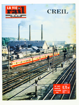 La Vie du Rail [ lot de 10 numéros avec des articles relatifs aux chemins de fer, réseau Paris Nord et Picardie ] : n° 679 mise en service de ...