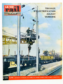 La Vie du Rail [ lot de 10 numéros avec des articles relatifs aux chemins de fer, réseau Paris Nord et Picardie ] : n° 679 mise en service de ...