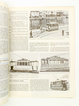 La Vie du Rail [ lot de 5 numéros avec des articles relatifs aux chemins de fer en Suisse : trains à vapeur et tramways ] : n° 415 des rives du Léman ...