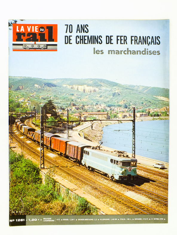 La Vie du Rail n°1038 20 mars 1966 La compagnie de transports de céréales CTC 