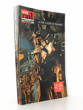 La Vie du Rail [ lot de 8 numéros avec des articles relatifs aux chemins de fer à Toulouse et en région Midi-Pyrénées ] : n° 847 le tour à roues de ...