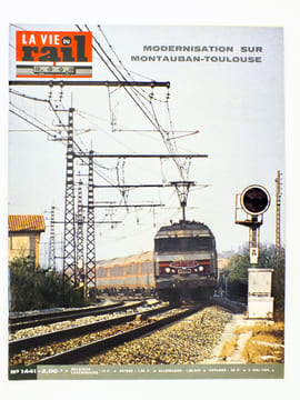La Vie du Rail [ lot de 8 numéros avec des articles relatifs aux chemins de fer à Toulouse et en région Midi-Pyrénées ] : n° 847 le tour à roues de ...