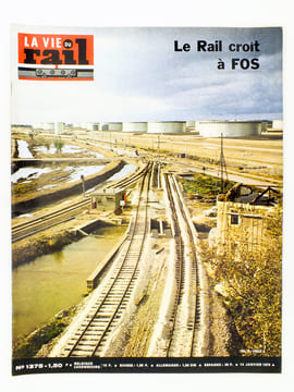 La Vie du Rail [ lot de 7 numéros avec des articles relatifs au rail à Marseille et dans ses environs ] : n° 815 les tramways de Marseille (octobre ...