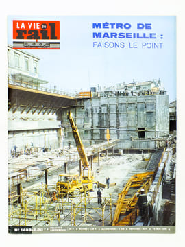 La Vie du Rail [ lot de 7 numéros avec des articles relatifs au rail à Marseille et dans ses environs ] : n° 815 les tramways de Marseille (octobre ...