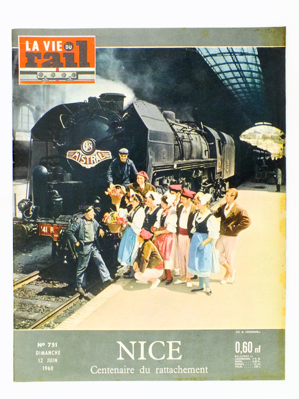la vie du rail N°944 le tac paris saint raphael   1964 