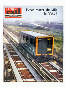 La Vie du Rail [ lot de 7 numéros avec des articles relatifs au rail vers ou à Lille ] : n° 683 Paris-Lille inaugurée en traction électrique (février ...