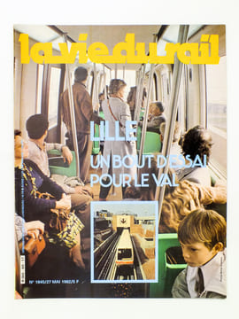 La Vie du Rail [ lot de 7 numéros avec des articles relatifs au rail vers ou à Lille ] : n° 683 Paris-Lille inaugurée en traction électrique (février ...