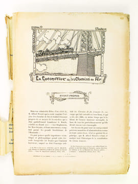 Chemins de fer automobiles. La Locomotive & les Chemins de Fer.. NANSOUTY, Max de