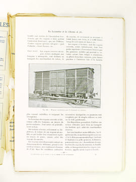 Chemins de fer automobiles. La Locomotive & les Chemins de Fer.. NANSOUTY, Max de